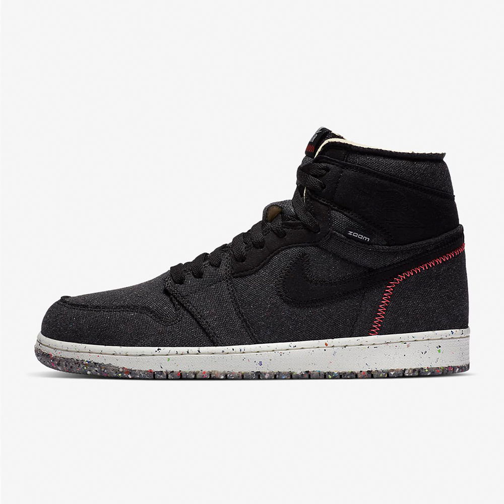 Sneakers og sko Jordan Air Jordan 1 High Zoom "Crater" Sort | CW2414-001, 0