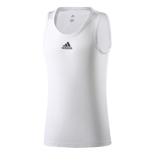 Tanktop adidas Originals Adidas Basketball Vest Hvid | EJ5612