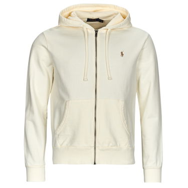 Sweatshirt Polo by Ralph Lauren Molleton Dye Hoodie Hvid | 710916692003, 0