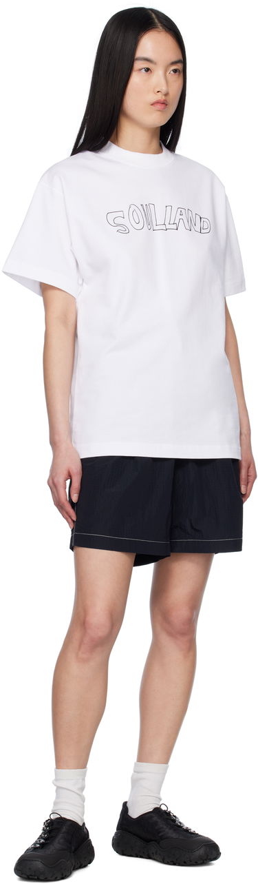 T-shirt Soulland Soulland Roberta T-Shirt Hvid | 41080-1063, 3