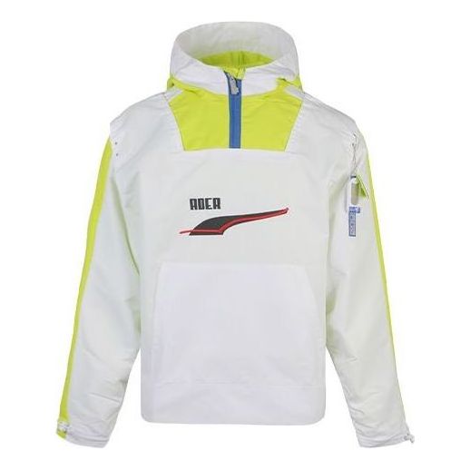 Vindjakke Puma Ader Error Collaboration Hoodie Hvid | 595535-02
