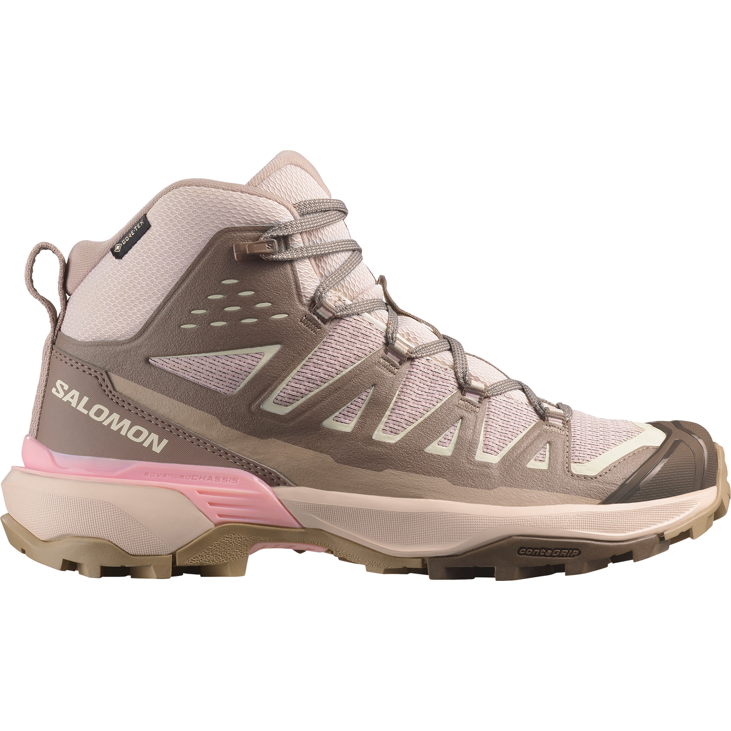 Sneakers og sko Salomon X Ultra 360 Edge Mid Gtx Lyserød | L47982000, 0