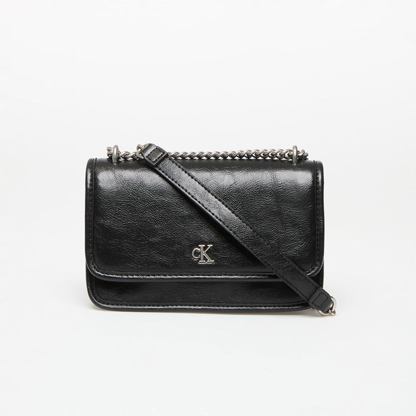 Håndtaske CALVIN KLEIN Calvin Klein Jeans Chain Mini Ew Flap Bag Sort | LV04K3085G UB1