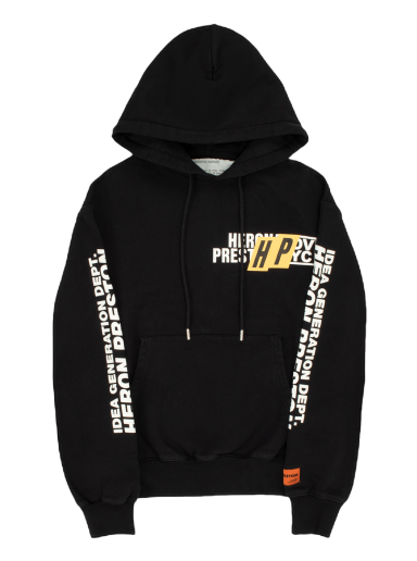 Sweatshirt HERON PRESTON HP Real Estate Hoodie Sort | HMBB024F22JER0101001