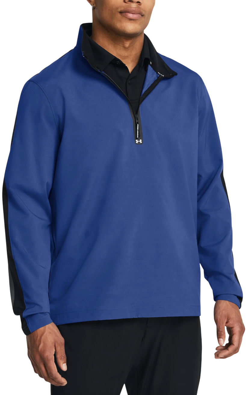 Vindjakke Under Armour Storm Windstrike Half-Zip Pullover Blå | 1383149-432