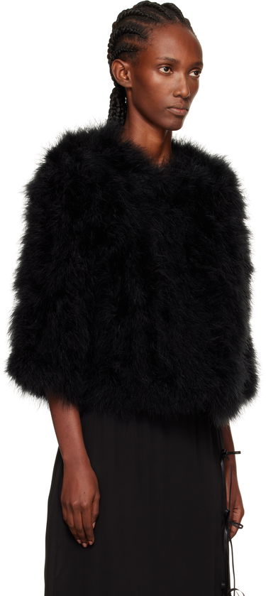 Jakke Yves Salomon Yves Salomon Short Feather Jacket Lilla | 26W23WAV15454PLUX, 4