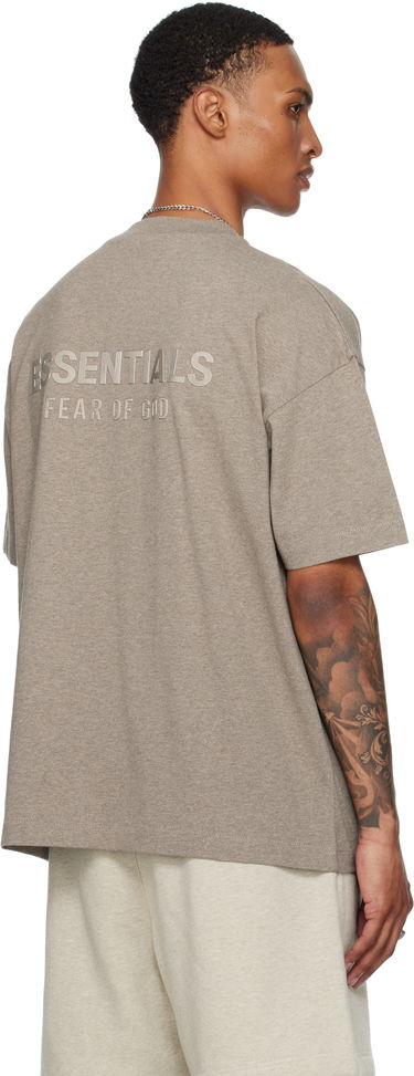T-shirt Fear of God Fear of God ESSENTIALS Classic Fit T-Shirt Grå | 125SP254193F, 2