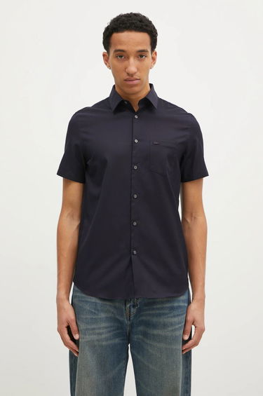 Skjorte Lacoste Navy Blue Regular Fit Shirt Blå | CH8528, 0