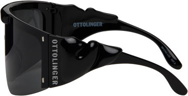 Solbriller Ottolinger Ottolinger Knotted Shield Sunglasses Sort | 127-900227-01, 2