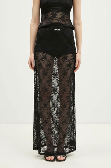 Nederdel Ksubi KSUBI Veneda Slip Maxi A-Line Skirt Sort | WPS25SK004, 0