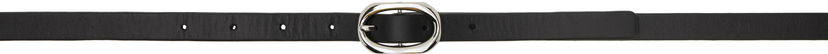 Bælter Anine Bing Anine Bing Mini Signature Link Belt Sort | A-12-10943-BLK1