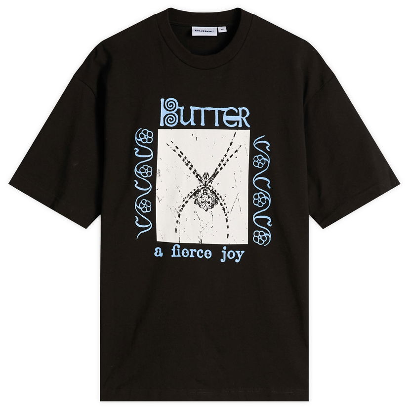 T-shirt Butter Goods Butter Goods Fierce Joy Graphic Tee Sort | BG253108-BLK