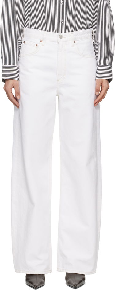 Jeans AGOLDE AGOLDE Low Curve Jeans Hvid | A197B-1183, 0
