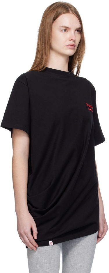 T-shirt Charles Jeffrey Loverboy Charles Jeffrey LOVERBOY Topsy Turvy T-Shirt Sort | 52081701, 1