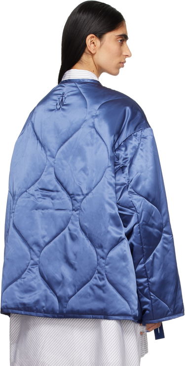 Puffer jakke JW Anderson JW Anderson Oversized Quilted Jacket Blå | JK0374-PG1680, 2