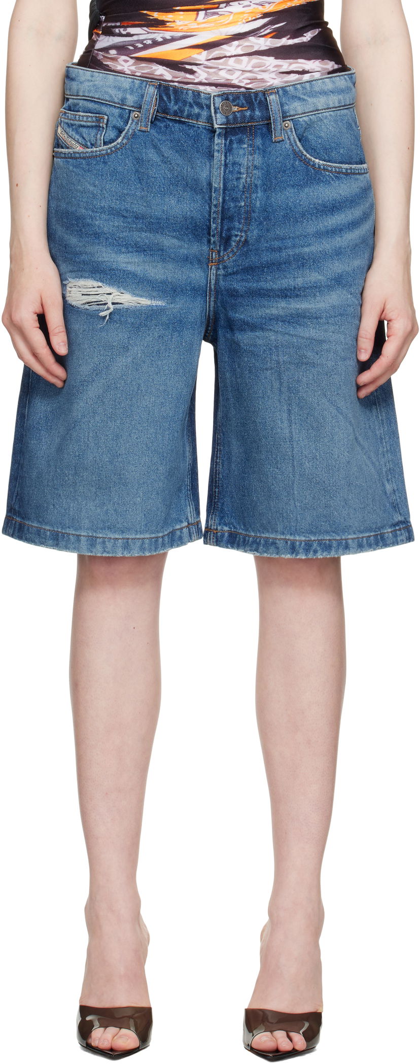 Shorts Diesel Diesel De-Sire-Short Denim Shorts Blå | A14051 0GRDY