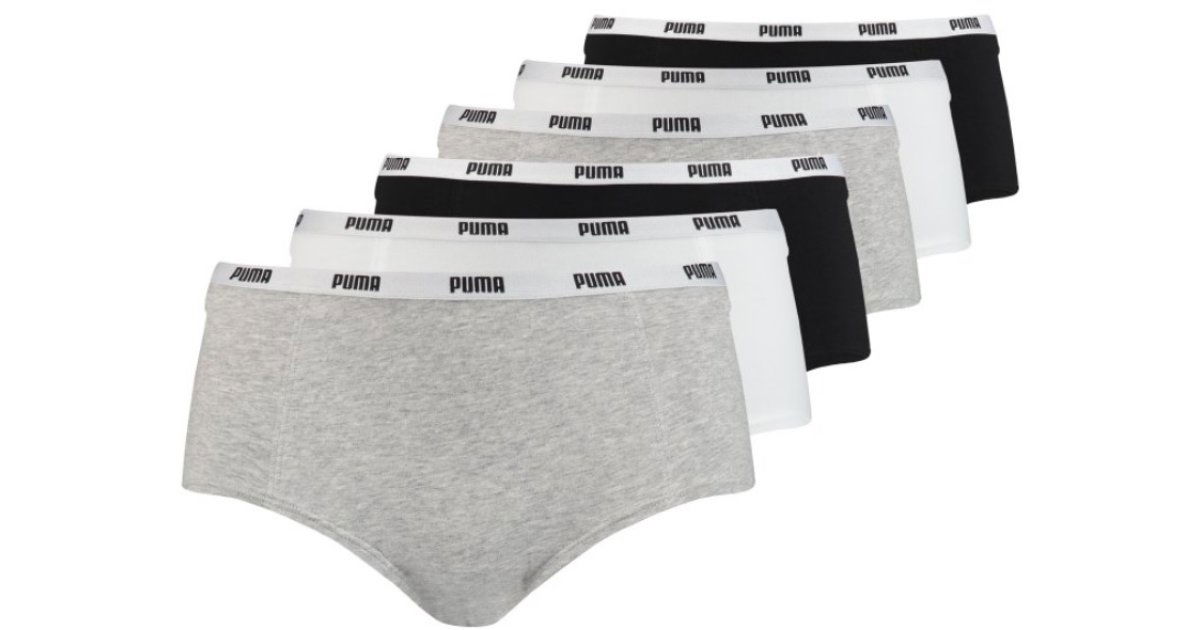 Trusser Puma Hipster 6-pack Flerfarvet | 701218976-002, 1