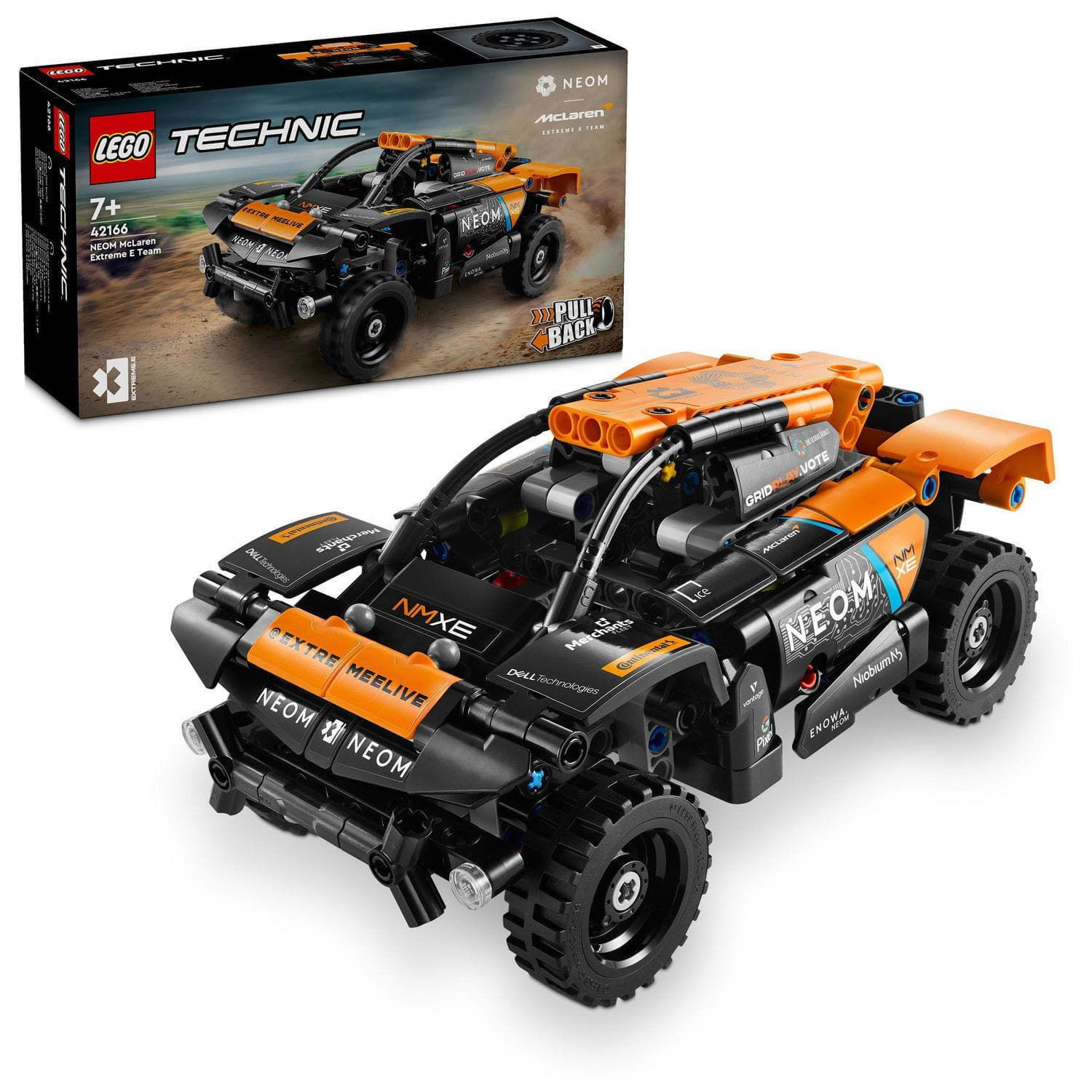 Collectible LEGO Technic 42166 NEOM McLaren Extreme E Race Car Flerfarvet | 42166LEG, 0