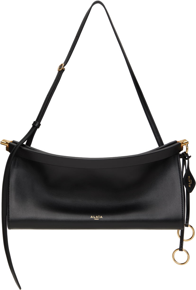 Skuldertaske Alaïa ALAÏA 'Le Click' East West Medium Shoulder Bag Sort | AA1S01430CA332