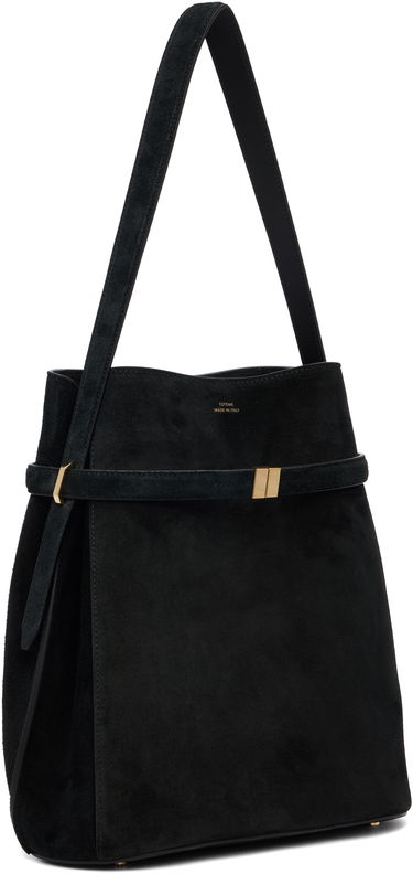 Håndtaske TOTEME TOTEME Belted Suede Bucket Bag Beige | 253-WAL0048-LE0004, 3