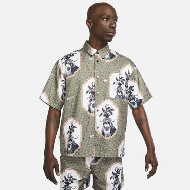 Skjorte Nike Nigeria Button-Down Football Shirt Flerfarvet | DX1111-325, 0