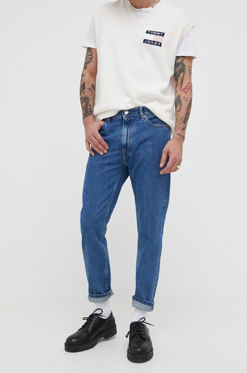 Jeans Tommy Hilfiger Denim Tommy Jeans Mørkeblå | DM0DM16143.PPYX, 0