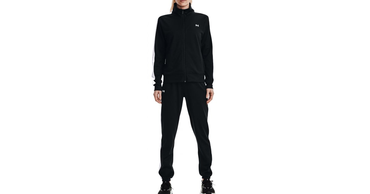 Træningsdragt Under Armour Tricot Tracksuit Sort | 1365147-001, 1