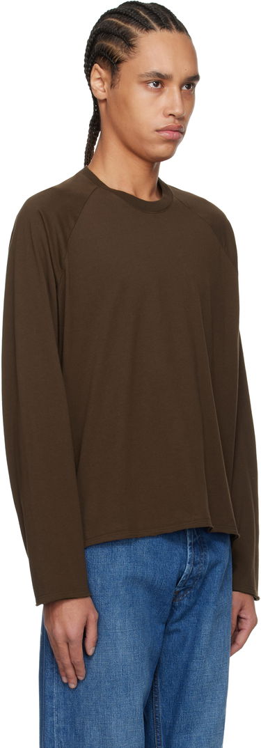 T-shirt The Row The Row Jameson Long Sleeve T-Shirt Gul | 875-K636, 4
