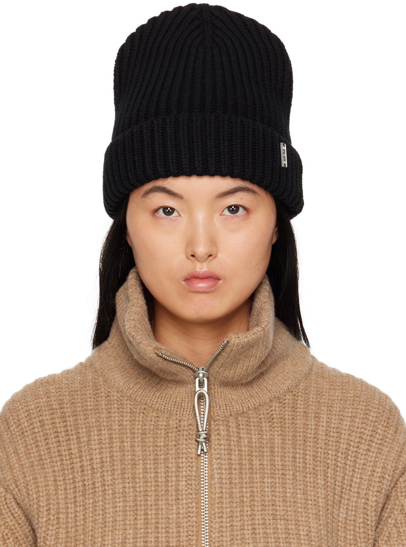 Beanie Eytys Ribbed Knit Beanie Sort | X134004