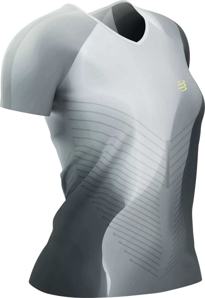 T-shirt Compressport Performance Short Sleeve T-shirt Grå | atsw4309031