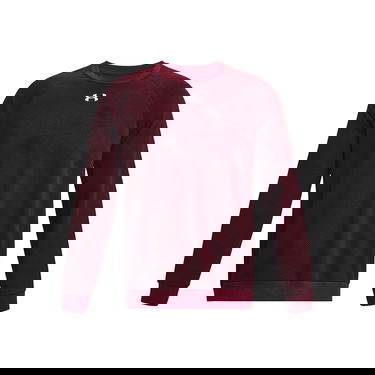 Sweatshirt Under Armour Rival Fleece Printed Crew Sweat Bourgogne | 1379756-600, 4