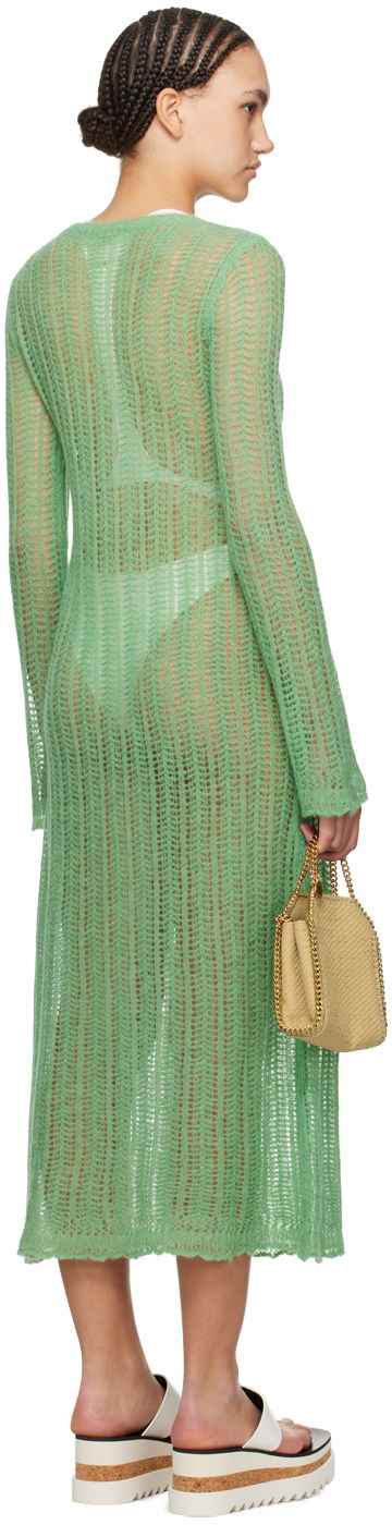 Kjole Stella McCartney Maxi Knit Dress Grøn | 6K07013S2472, 2