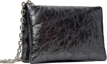 Skuldertaske Balenciaga Balenciaga Monaco Nano Chain Bag Sort | 810562 2AAYQ, 2