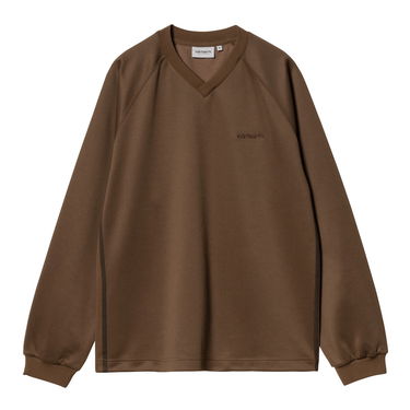 Sweatshirt Carhartt WIP Bolan V-Neck Sweatshirt Brun | I033925_9, 4