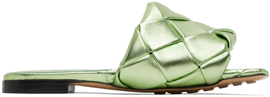 Sneakers og sko Bottega Veneta Lido Sandals "Green" Grøn | 608853 V29N0, 0