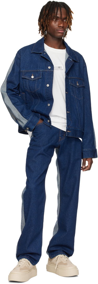 Jeans Maison Margiela MM6 Maison Margiela Five Pocket Jeans Blå | SH0LA0016 M30018, 3