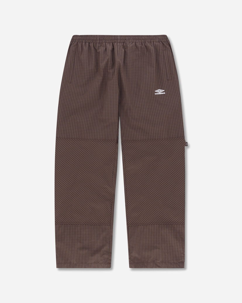 Joggingbukser Umbro Mini Check Double Knee Pants Brun | UBMW0148FA102 BRW0022
