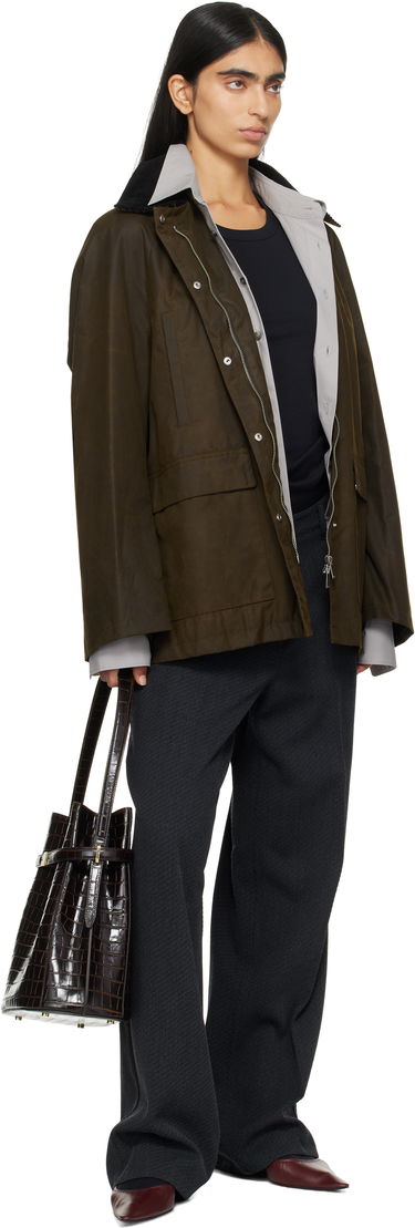 Jakke TOTEME TOTEME Country Jacket Grøn | 244-WRO4722-FB0320, 4