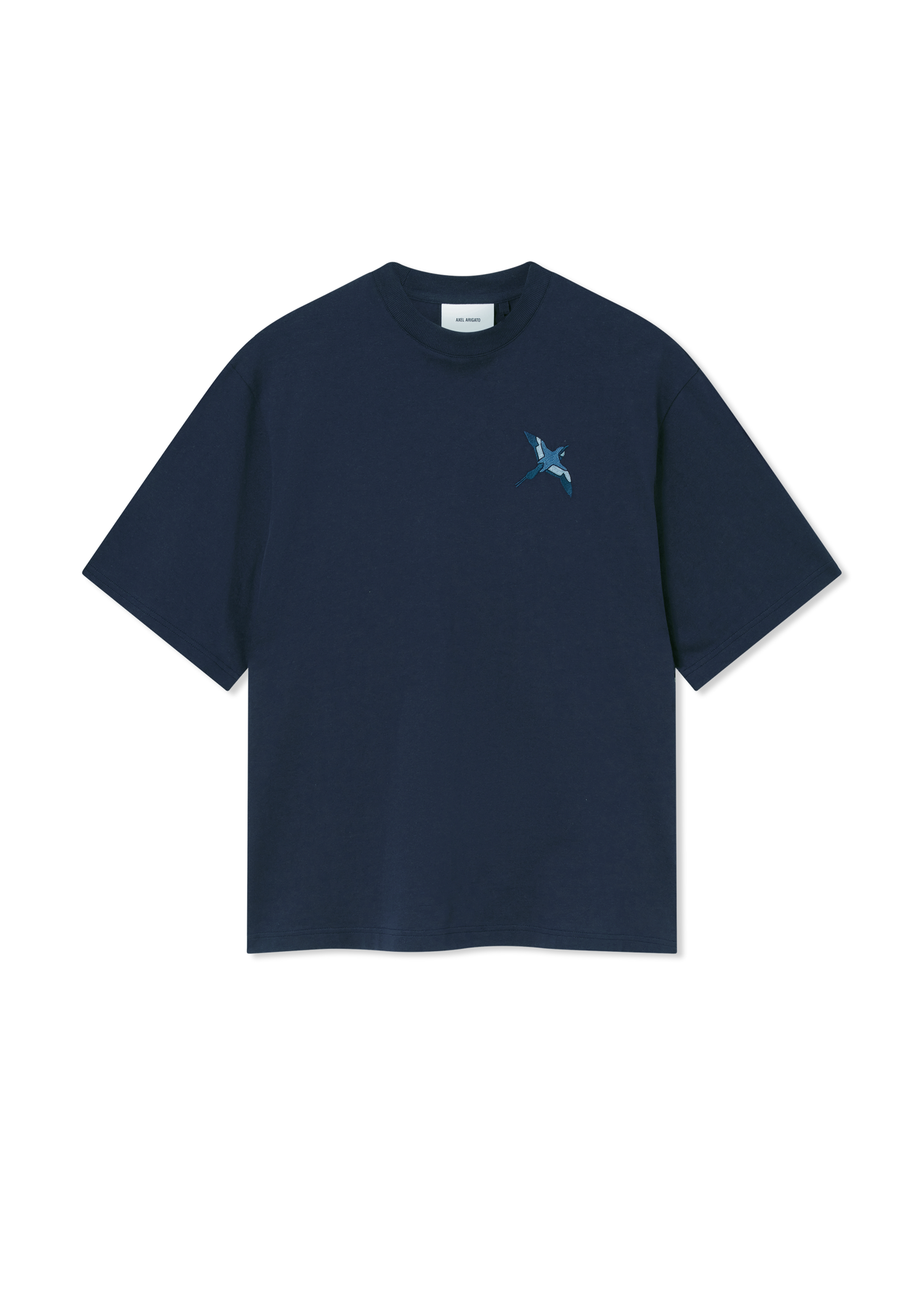 T-shirt AXEL ARIGATO Micro Bee Bird T-Shirt Mørkeblå | A3464002, 0