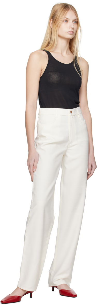 Bukser Loulou de Saison Loulou de Saison Ardea Trousers Hvid | ARDEA, 3