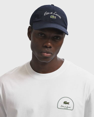 Kasket Lacoste BSTN Cotton Twill Cap Mørkeblå | RK0491-166-BSTN, 2