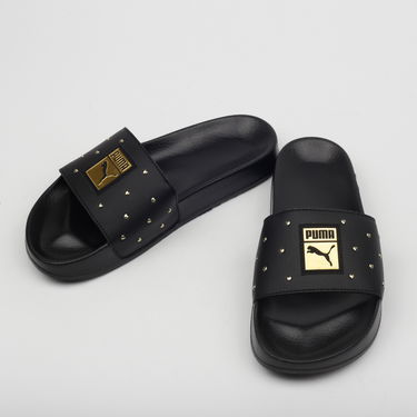 Sneakers og sko Puma Leadcat Studs Wns black - team gold Sort | 369405 01, 2
