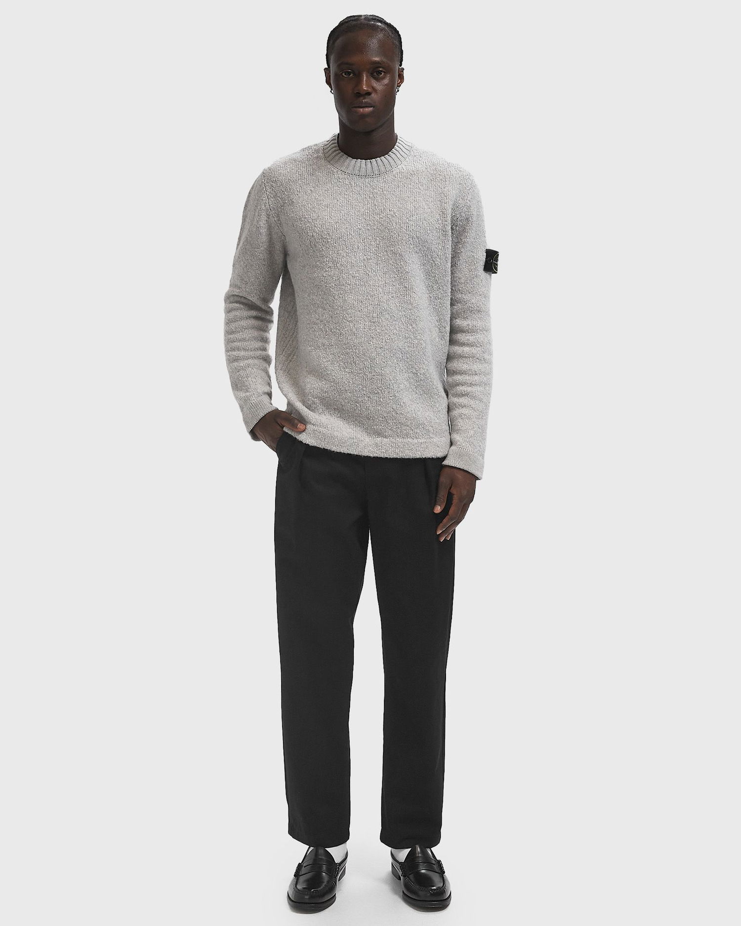 Bukser A.P.C. Renato Pleated Cropped Trousers Sort | COHHW-H08428-LZZ, 1