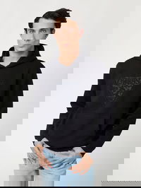 Black Fleece Graphic Hoodie