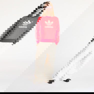 Sweatshirt adidas Originals Wales Bonner x Nylon Sweatshirt Better Scarlet Rød | JE5994, 3