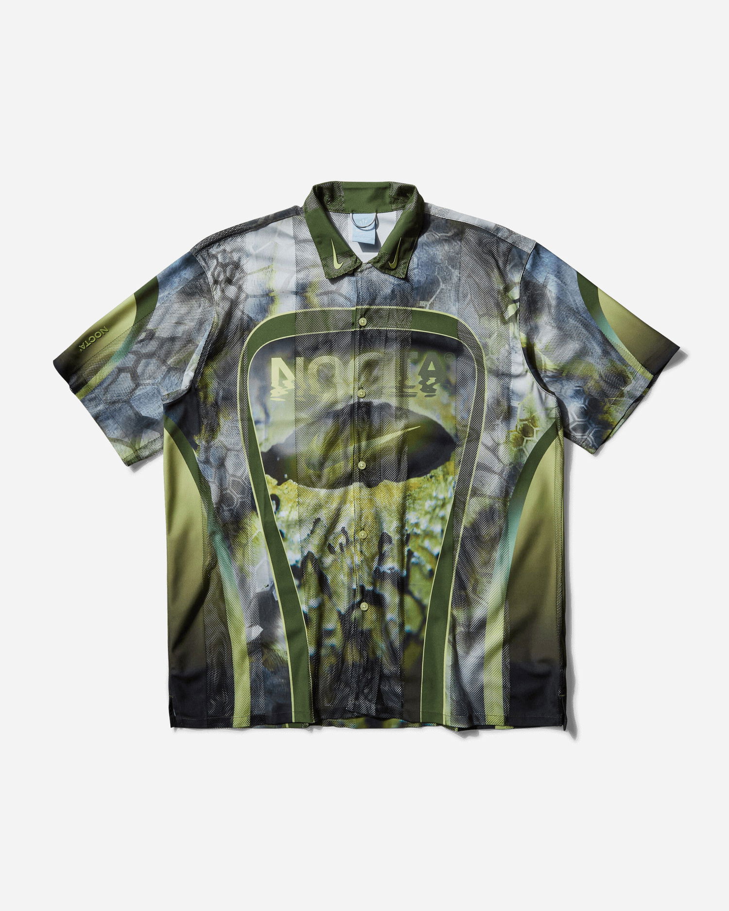 Skjorte Nike Opal Short Sleeve Shirt Grøn | FV1939-378, 1