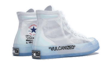 Sneakers og sko Converse Off-White x Chuck 70 High "The Ten" Hvid | 161034C, 1
