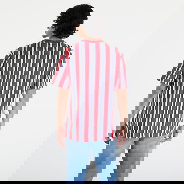 T-shirt Karl Kani Retro Striped Tee Red/ Navy/ Off White Rød | KM241-034-1, 1