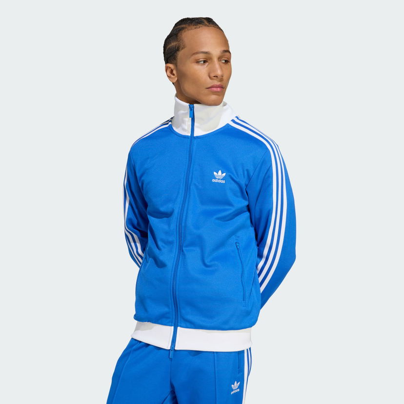 Træningsdragt adidas Performance Adicolor Classics Beckenbauer Track Jacket Blå | KA0840