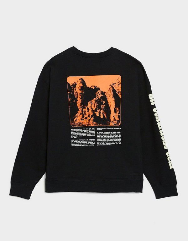 Sweatshirt Nike ACG Tf Tuff Fleece Graphic Crewneck Sweatshirt Sort | HV1119-010, 1